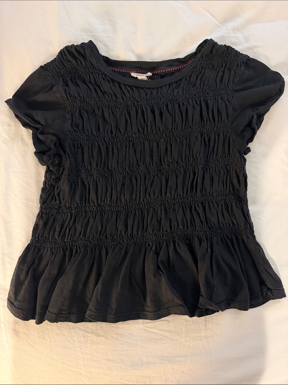 PILCRO Tabby Peplum Top